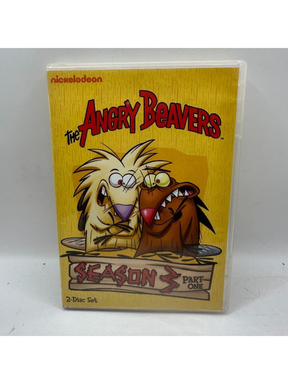 The Angry Beavers Season 3 Part One Nickelodeon Animated Series 2 Disc DVD Set
